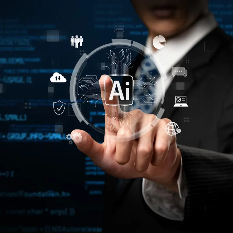 Human Interacting With AI